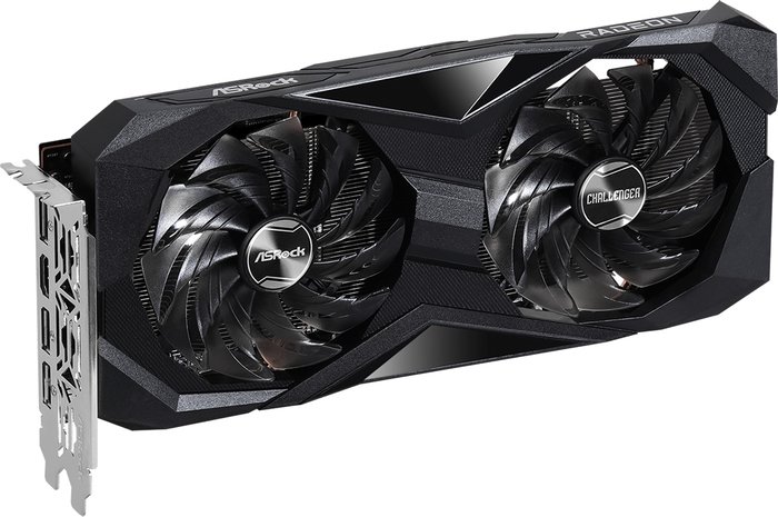 Видеокарта ASRock Radeon RX 6650 XT Challenger D 8GB OC RX6650XT CLD 8GO