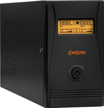 Источник бесперебойного питания ExeGate SpecialPro Smart LLB-600.LCD.AVR.EURO.RJ.USB