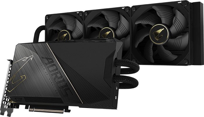 Видеокарта Gigabyte Aorus GeForce RTX 4090 Xtreme Waterforce 24G (rev. 1.1) GV-N4090AORUSX W-24GD