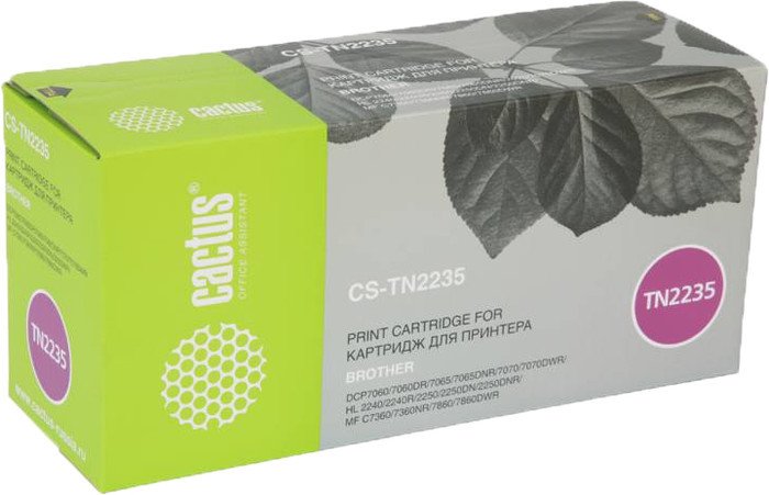 Картридж CACTUS CS-TN2235 (аналог Brother TN-2235)