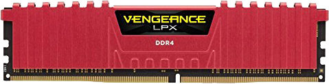 Оперативная память Corsair Vengeance LPX Black 8GB DDR4 PC4-19200 [CMK8GX4M1A2400C16R]