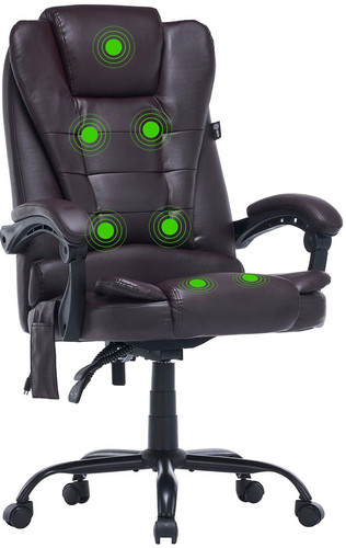 Кресло CACTUS CS-CHR-OC03M-BR (коричневый)