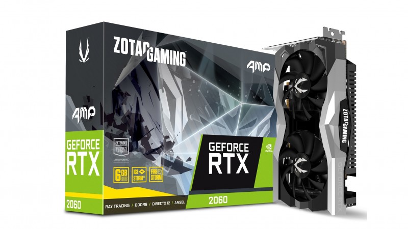 Компактные графические карты серии ZOTAC GAMING GeForce RTX 2060
