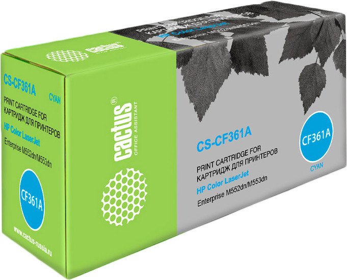 Картридж CACTUS CS-CF361A (аналог HP CF361A)