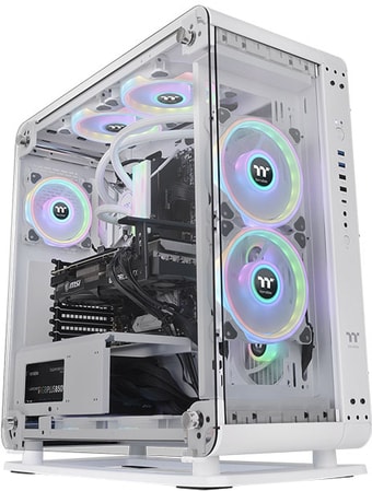 Корпус Thermaltake Core P6 Tempered Glass Snow CA-1V2-00M6WN-00 Корпус Thermaltake Core P6 Tempered Glass Snow CA-1V2-00M6WN-00