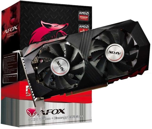 Видеокарта AFOX Raden RX 560 4GB GDDR5 AFRX560-4096D5H4