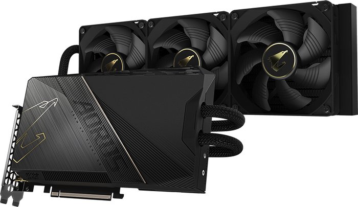 Видеокарта Gigabyte Aorus GeForce RTX 3090 Ti Xtreme Waterforce 24G