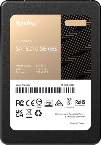 SSD Synology SAT5210 3.84TB SAT5210-3840G