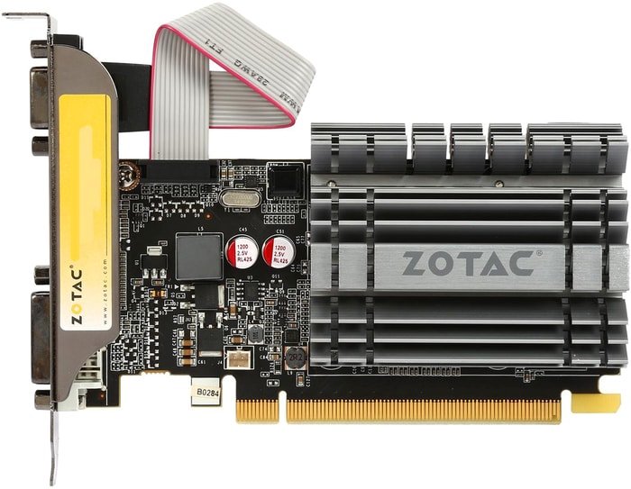 Видеокарта ZOTAC GeForce GT 730 2GB DDR3 Zone Edition ZT-71113-20L