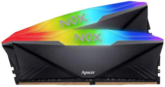 Оперативная память Apacer NOX RGB 2x16ГБ DDR4 3600МГц AH4U32G36C25YNBAA-2