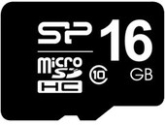 Карта памяти Silicon-Power microSDHC (Class 10) 16GB (SP016GBSTH010V10)