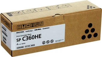 Картридж Ricoh SP C360HE 408184 (черный)