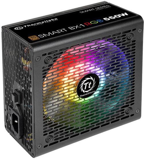 Блок питания Thermaltake Smart BX1 RGB 550W SP-550AH2NKB-2