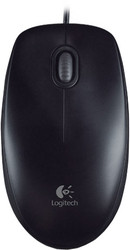 Мышь Logitech B100 Optical USB Mouse (910-003357)