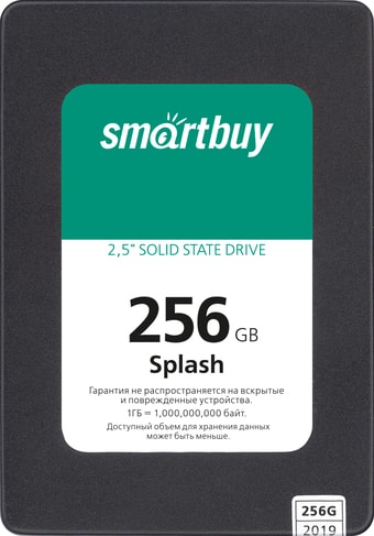 SSD Smart Buy Splash 2019 256GB SBSSD-256GT-MX902-25S3