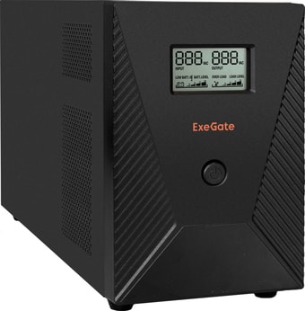 Источник бесперебойного питания ExeGate SpecialPro Smart LLB-3000.LCD.AVR.C13.RJ.USB