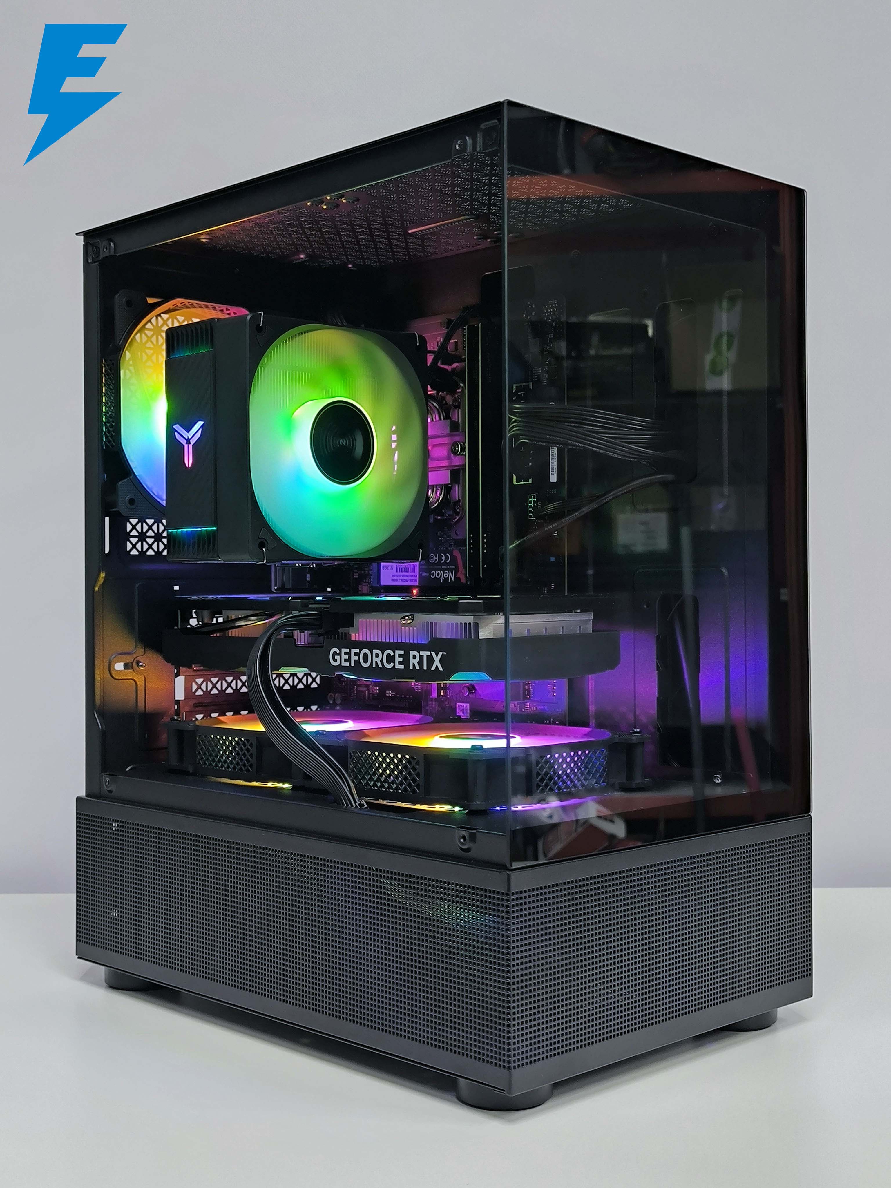 Игровой ПК ARENA 17819 (AMD Ryzen 9 7900X3D/GeForce RTX 4060 8 ГБ/32 ГБ DDR5/256 ГБ SSD/1000 ГБ HDD)