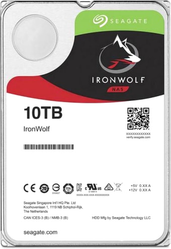 Жесткий диск Seagate IronWolf 10TB ST10000VN000