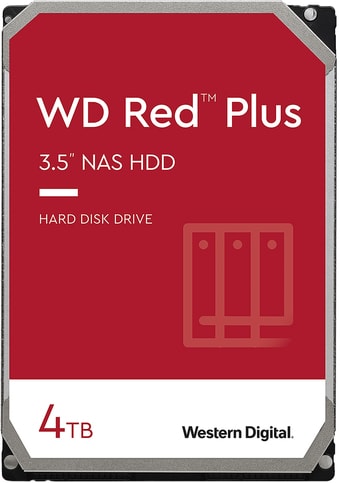 Жесткий диск WD Red Plus 4TB WD40EFZX