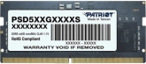 Оперативная память Patriot Signature Line 8ГБ DDR5 5600 МГц PSD58G560041S