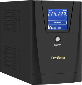 Источник бесперебойного питания ExeGate SpecialPro Smart LLB-1500.LCD.AVR.8C13 EP285501RUS