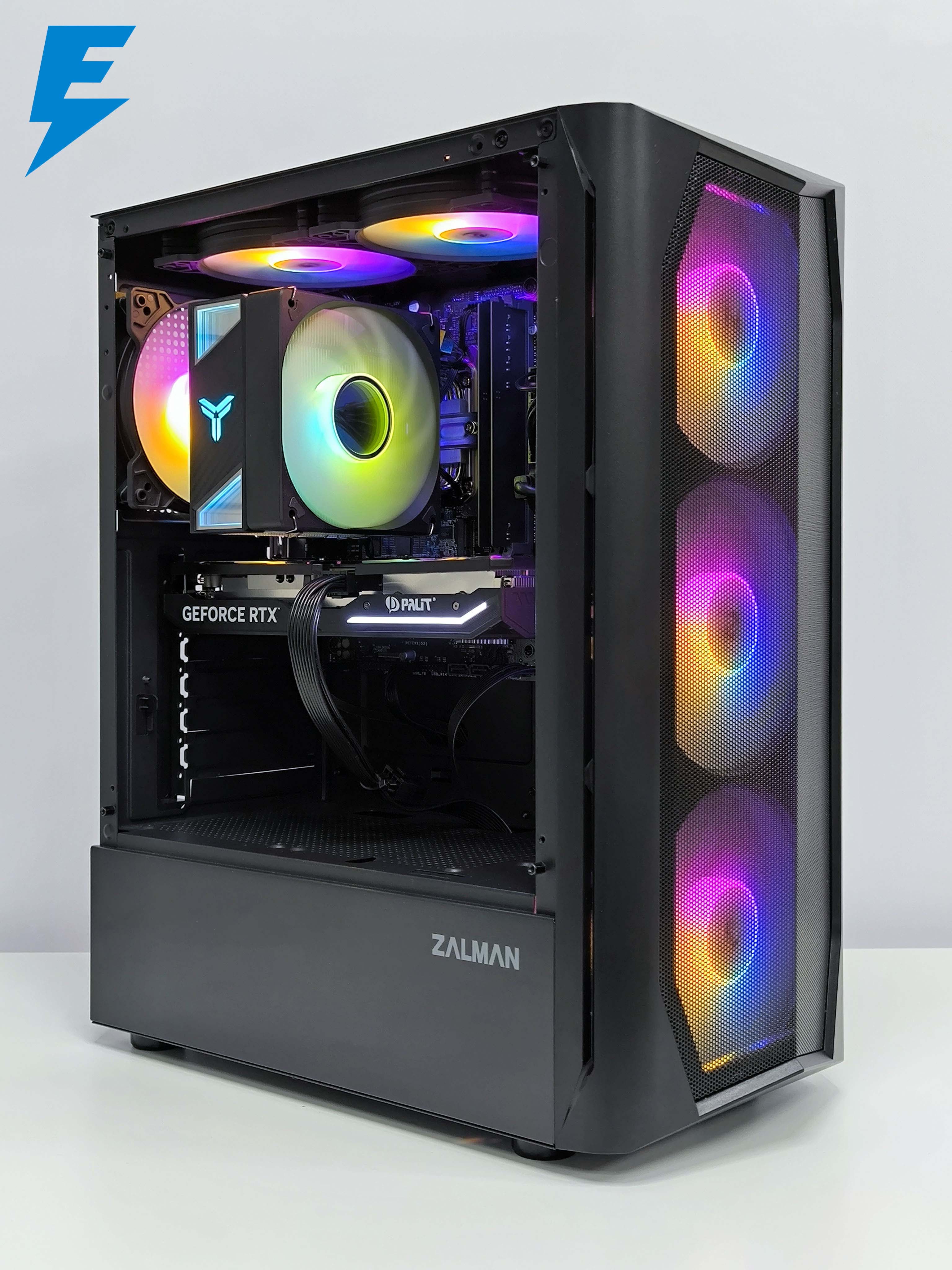Игровой ПК ARENA 20391 (Intel Core i7-13700KF/GeForce RTX 4060Ti 8 ГБ/32 ГБ DDR5/M2 1 ТБ SSD/1000 ГБ HDD)
