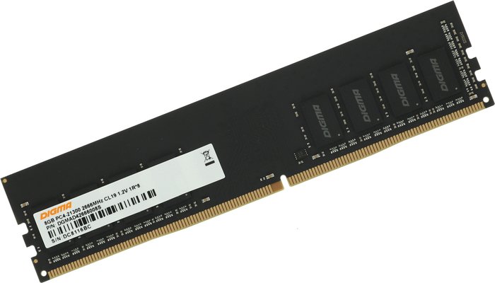 Оперативная память Digma 8ГБ DDR4 2666 МГц DGMAD42666008S