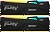 Оперативная память Kingston FURY Beast RGB 2x8ГБ DDR5 5200 МГц KF552C40BBAK2-16