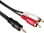 Кабель ExeGate 3.5mm Jack M - 2xRCA 3 м [EX225929RUS]
