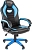 Игровое (геймерское) кресло CHAIRMAN Game 16 (экопремиум, черный/голубой)