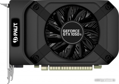 Видеокарта Palit GeForce GTX 1050 Ti StormX 4GB GDDR5 NE5105T018G1-1076F
