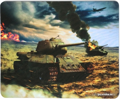 Мышь + коврик CBR Tank Battle фото 1